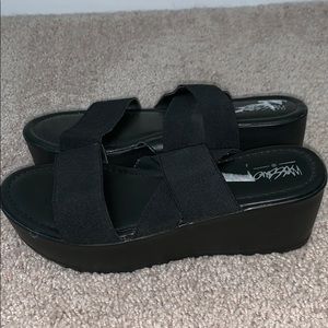 Vintage platform sandals